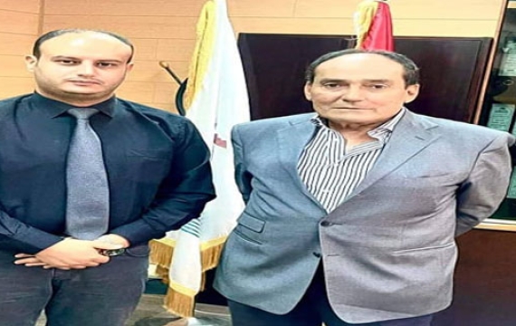 اجتماع مشترك ضم رئيس لجنة إدارة الهيئة الليبية للإغاثة ونظيرة رئيس لجنة إدارة النهر الصناعي