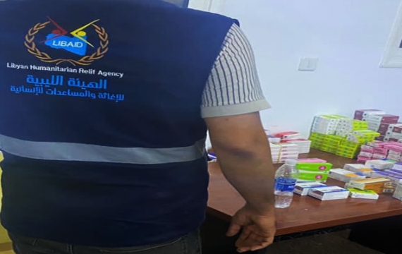 الجمعية الليبية لرعاية الشباب والهيئة الليبية للإغاثة تفتتحان صيدلية خيرية مجانية